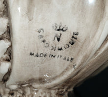 Load image into Gallery viewer, Capodimonte Porcelain Floral Centerpiece