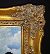 Load image into Gallery viewer, Acrylic Painting on Board - Rooster and Chickens