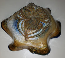 Load image into Gallery viewer, Cobalt Blue Art Glass Bowl