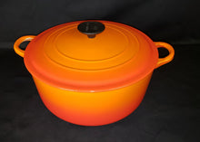 Load image into Gallery viewer, Le Creuset "F" Cast Iron Dutch Oven