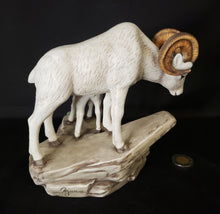 Load image into Gallery viewer, Porcelain Big Horn Sheep Figurine