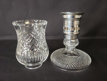 Load image into Gallery viewer, Edinburgh Crystal Hurricane Candle Lamp