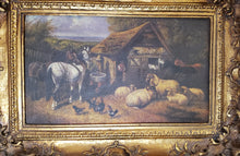 Load image into Gallery viewer, Print of Stable Barn Scene