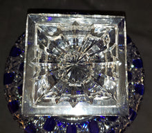 Load image into Gallery viewer, Bohemian Crystal Pedestal Compote Bowl