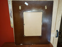 Load image into Gallery viewer, Leather Studded Framed Bevelled Mirror