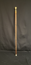 Load image into Gallery viewer, Brass Round Top Captains Walking Stick