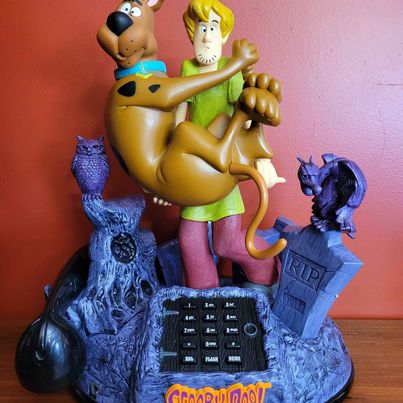 Vintage! Telemania Scooby-Doo Animated Telephone, Made in 2000