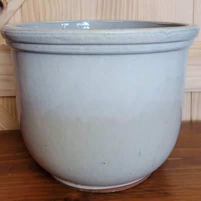 Glazed Pottery Garden Pot, Measures 11