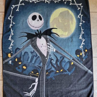 Disney! Nightmare Before Christmas Jack Skellington Throw