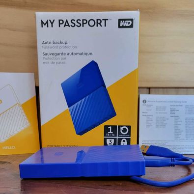 Western Digital My Passport Auto Backup Password  Protection