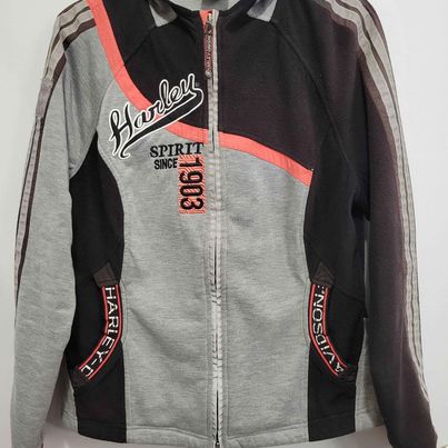 Harley Davidson Women's Zipup Hoody, Size L