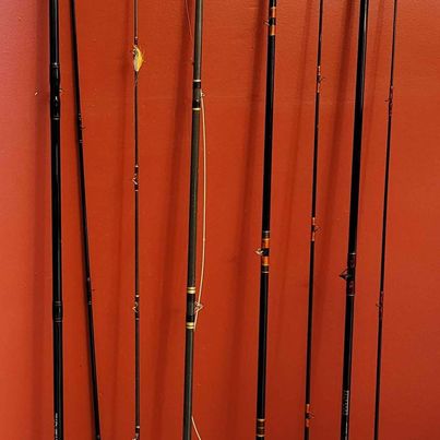 Four Fly Fishing Rods & Two Reels, Details in Description