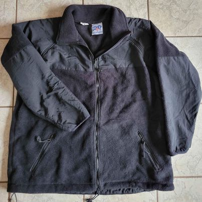 DSCP Peckham Military Issue Polartec Fleece Zip Up Jacket, Size XL