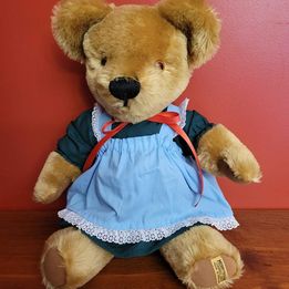 Vintage! Merrythought Teddy Bear w/ Movable Arms & Legs' , Made in England