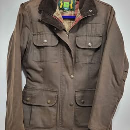 Hunter Collection Womens  Sulfolk Wax Cotton Jacket, Size XS, Made in Britain