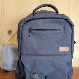 Hap Tim Grey Color Baby Diaper Backpack