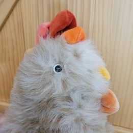 Cluck! Cluck! Large Plush Vintage Chicken Puppet