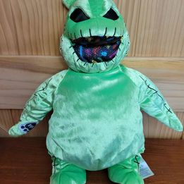 Tim Burtons Nightmare Before Christmas 30th Anniversary Oogie Boogie Build a Bear w/Glowing Tummy