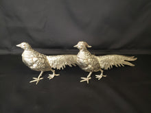 Load image into Gallery viewer, Silver plated Pheasants
