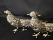 Load image into Gallery viewer, Silver plated Pheasants
