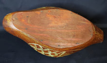 Load image into Gallery viewer, Carved Wood Duck Bowl
