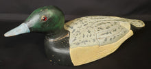 Load image into Gallery viewer, Carved Wood Duck Decoy
