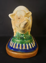 Load image into Gallery viewer, Glazed Pottery Pig
