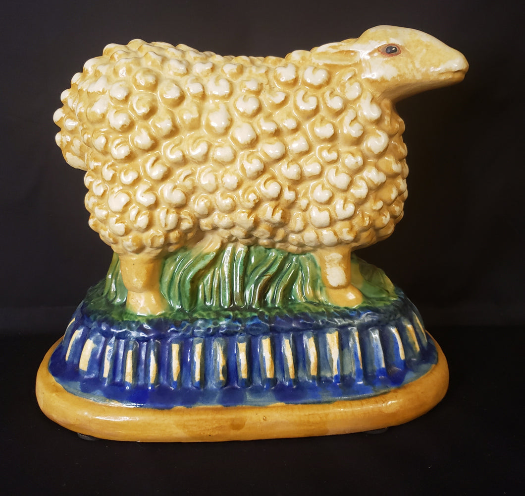 Glazed Pottery Sheep