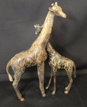 Load image into Gallery viewer, Bronze Giraffe Statues
