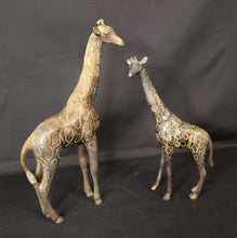 Load image into Gallery viewer, Bronze Giraffe Statues
