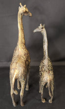 Load image into Gallery viewer, Bronze Giraffe Statues
