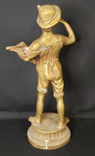 Load image into Gallery viewer, Bronze/Brass Paperboy Statue
