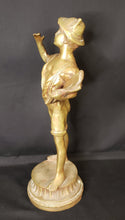 Load image into Gallery viewer, Bronze/Brass Paperboy Statue
