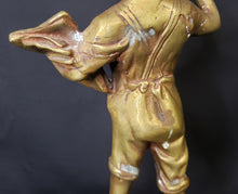 Load image into Gallery viewer, Bronze/Brass Paperboy Statue
