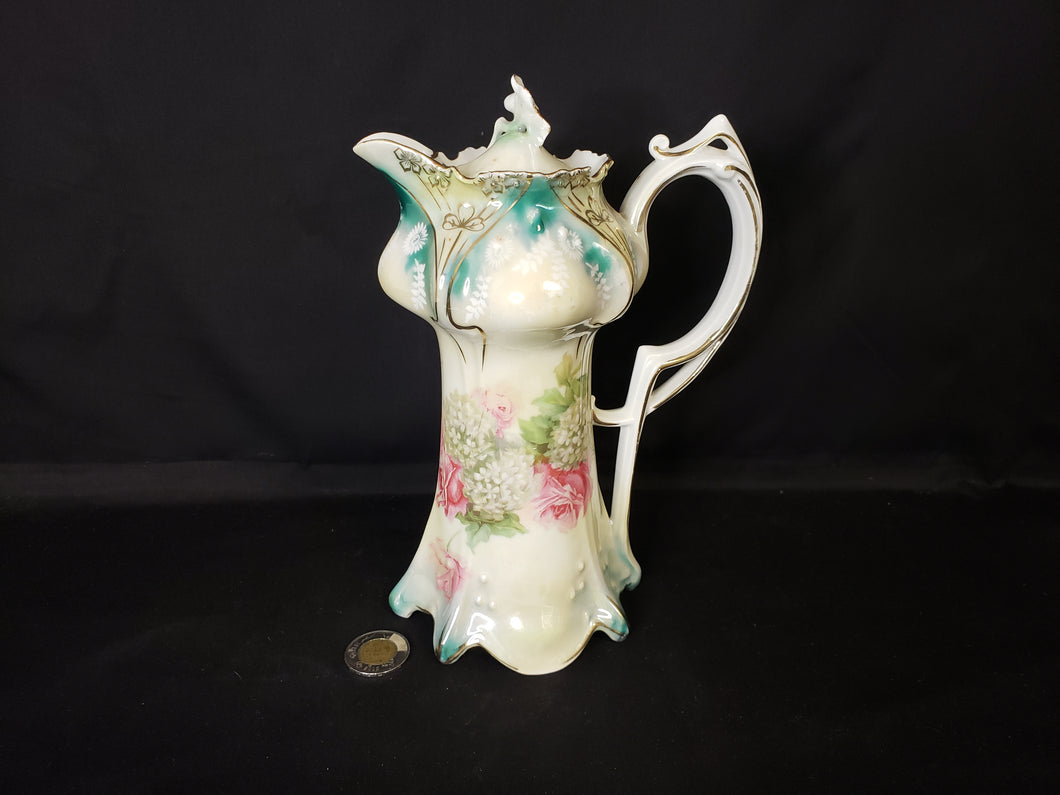 R.S. Prussia Porcelain Cocoa Pot