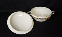 Load image into Gallery viewer, Bone China Casserole Dish w/ Lid and Under Plate
