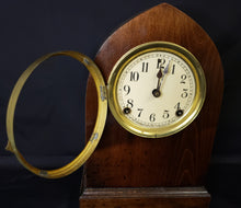 Load image into Gallery viewer, Cathedral Style Mantle Clock
