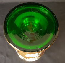 Load image into Gallery viewer, Murano Salviati Emerald Art Glass Vase
