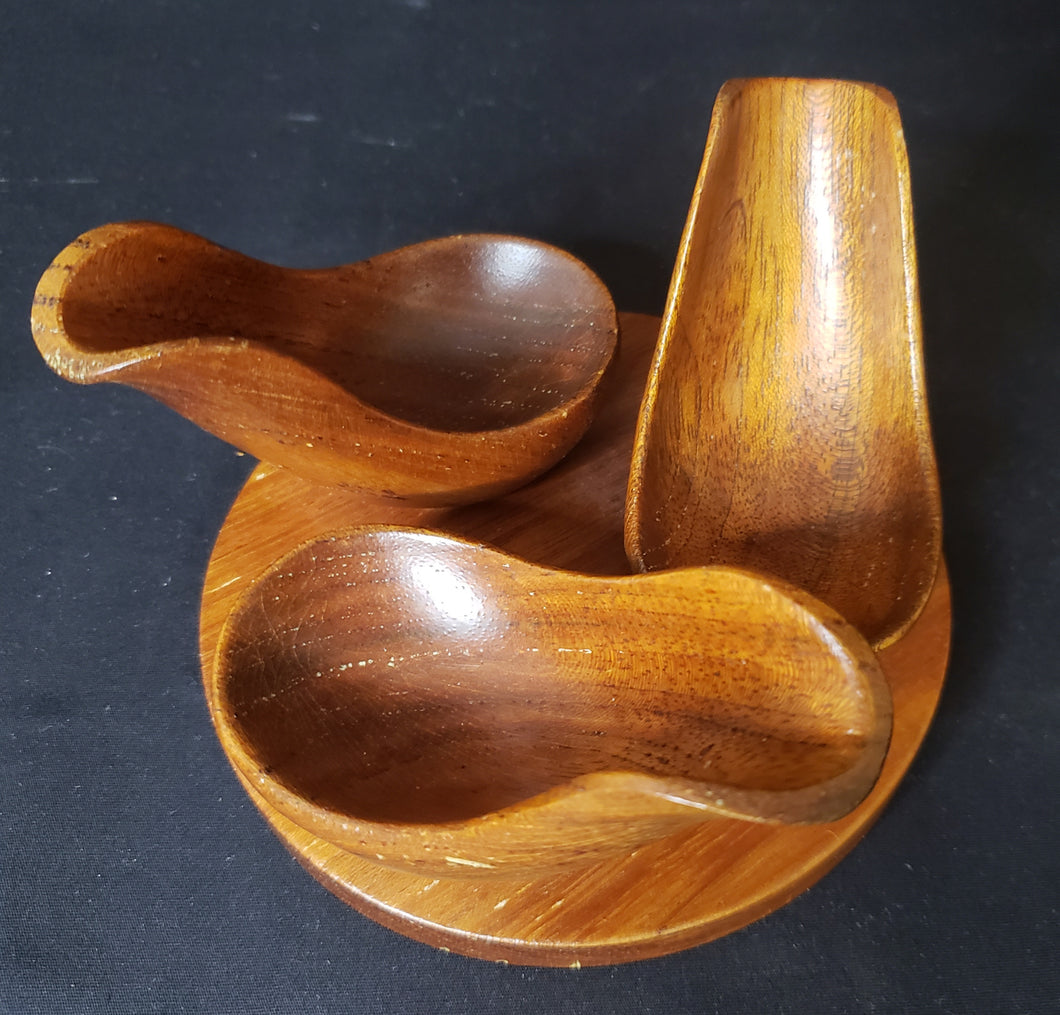 Teak Pipe Cradle