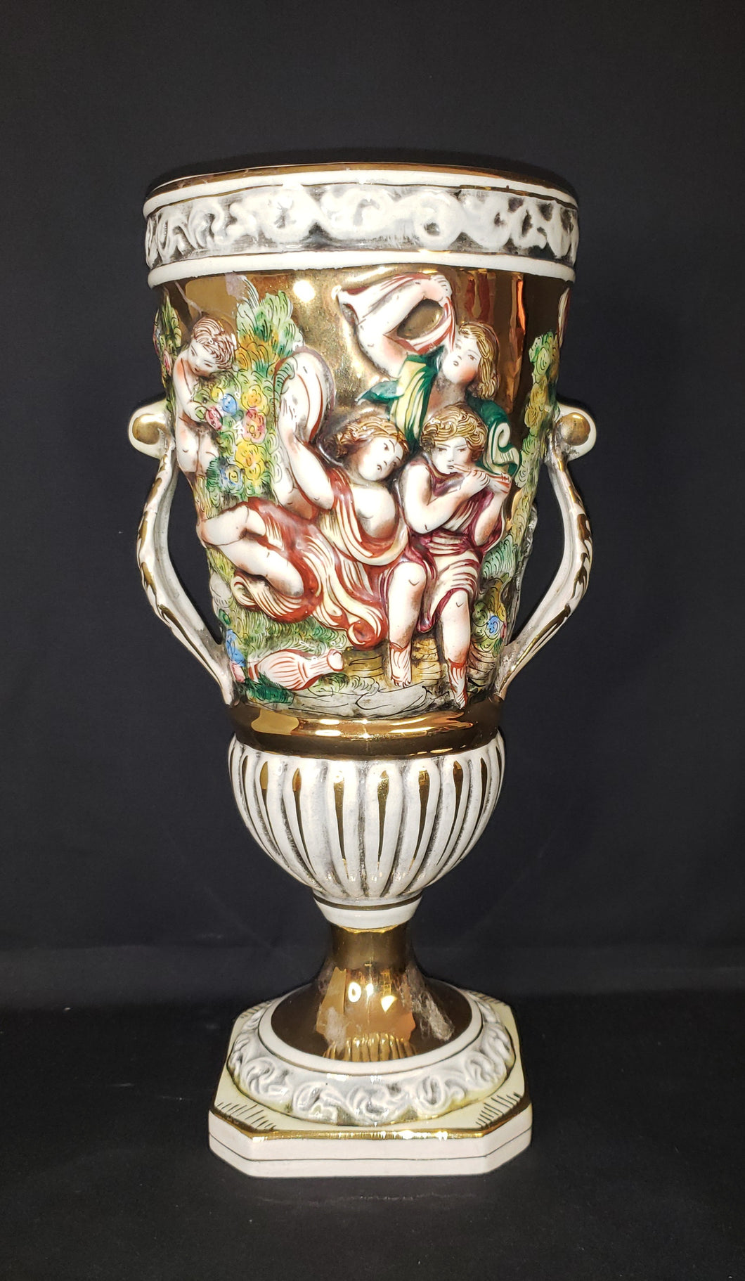 Capodimonte Porcelain Urn