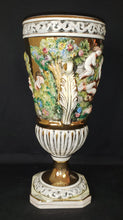 Load image into Gallery viewer, Capodimonte Porcelain Urn
