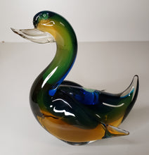 Load image into Gallery viewer, Murano Art Glass Duck
