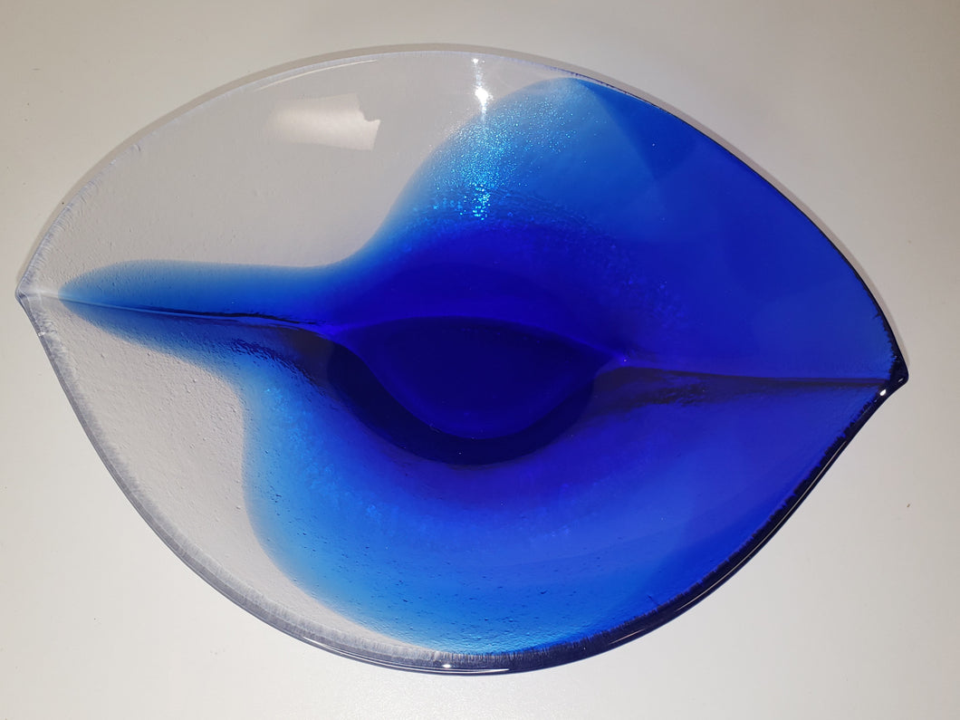 Mats Jonasson Art Glass Bowl