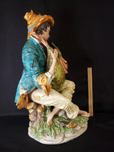 Load image into Gallery viewer, Bagpipe Boy Porcelain Figurine
