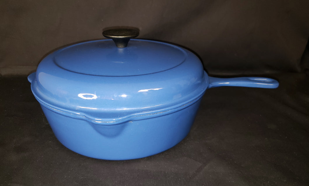 Le Creuset #27 Deep Skillet with Lid