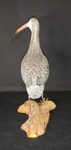 Load image into Gallery viewer, Carved Wood Ibis Figurine
