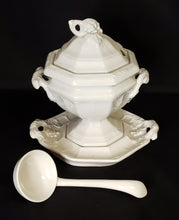 Load image into Gallery viewer, Ironstone Compote Dish with Lid
