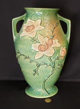 Load image into Gallery viewer, Roseville Magnolia Pottery Vase
