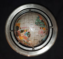 Load image into Gallery viewer, Gemstone Globe on Stand
