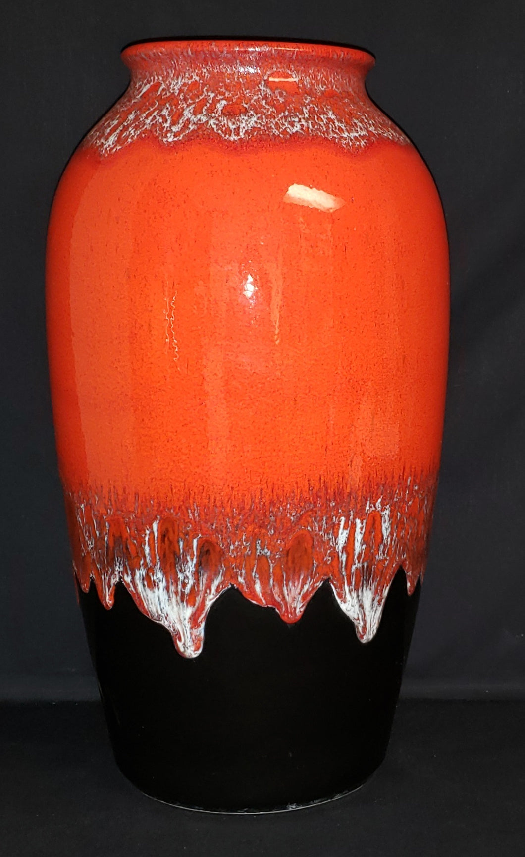 Jasba Keramik Fat Lava Pottery Vase